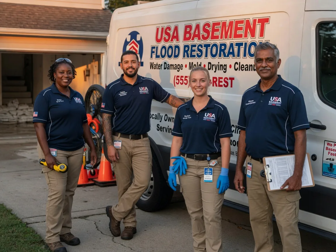 Basement Flood Cleanup company in Westlake, LA